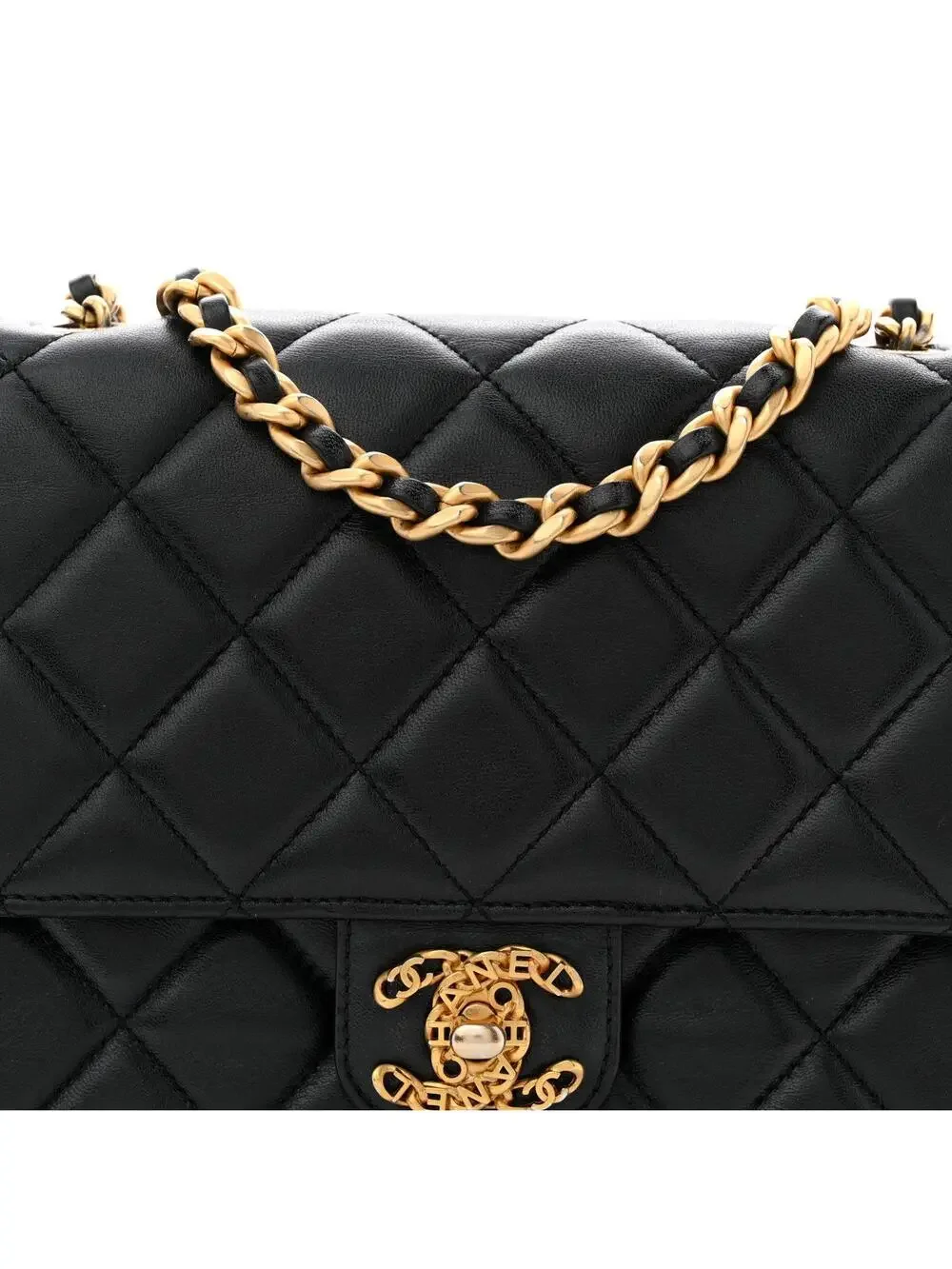 Chanel Lambskin Quilted Cc Logo Mini #284918C39B